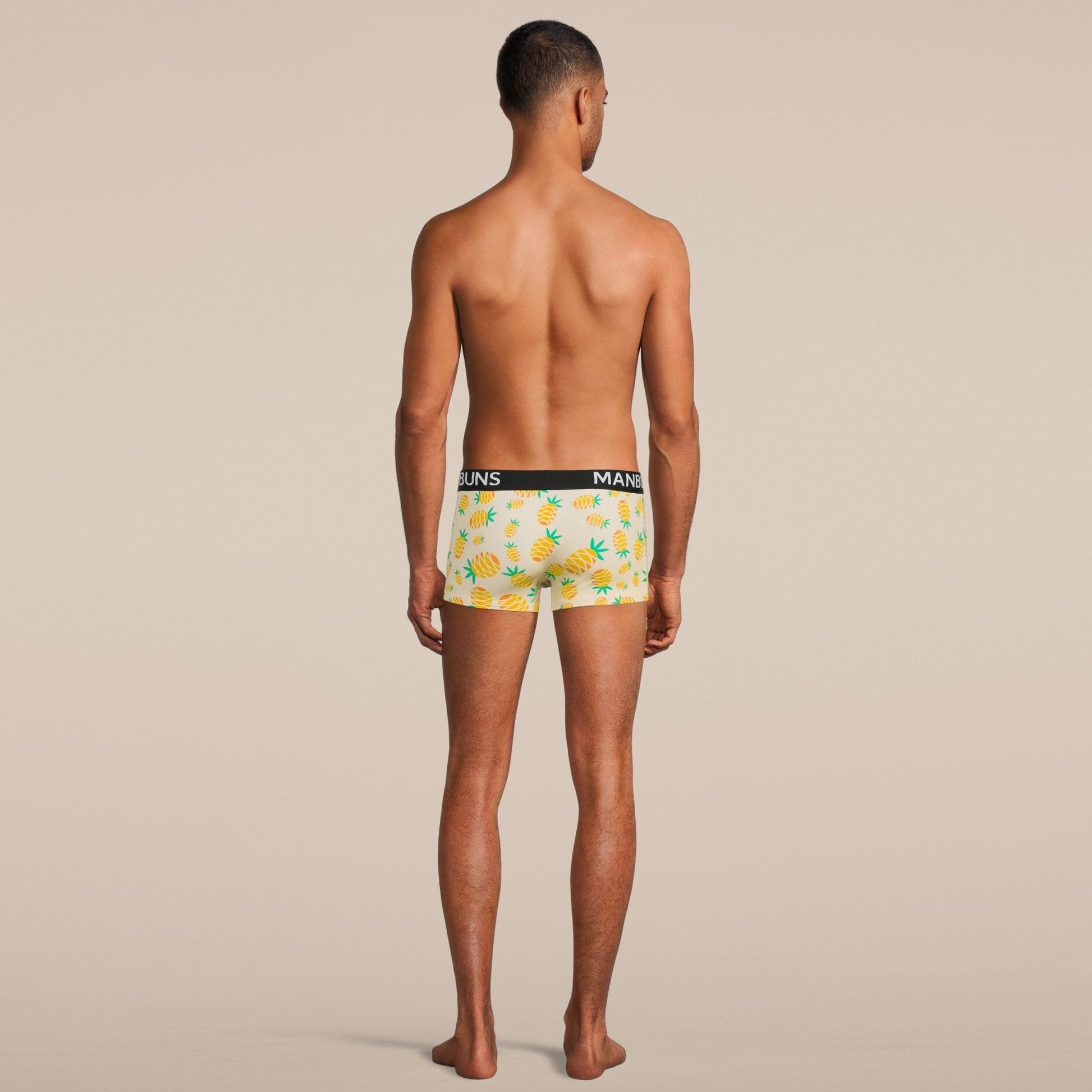 Men's Pineapple Boxer Trunk Underwear-3