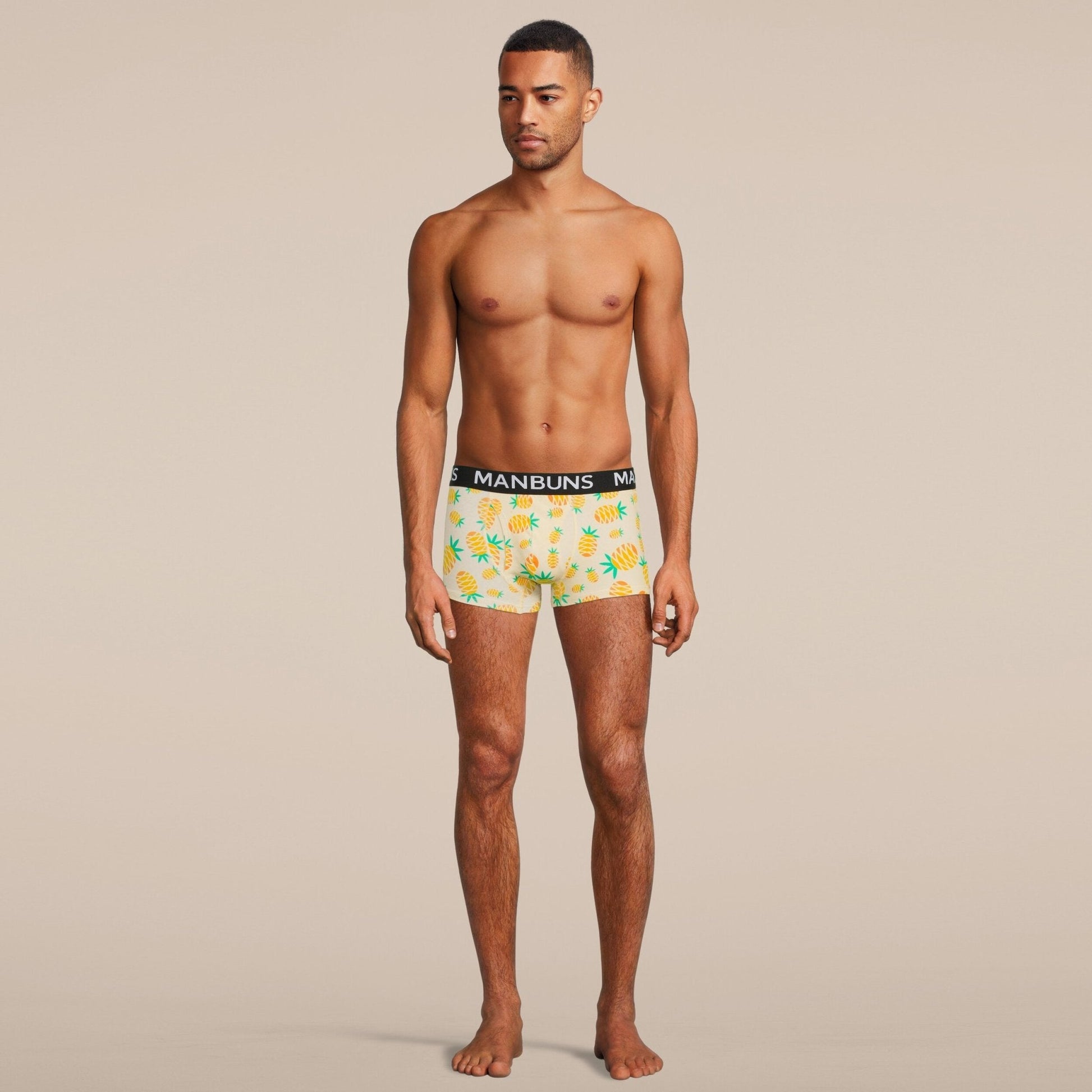 Men's Pineapple Boxer Trunk Underwear-1