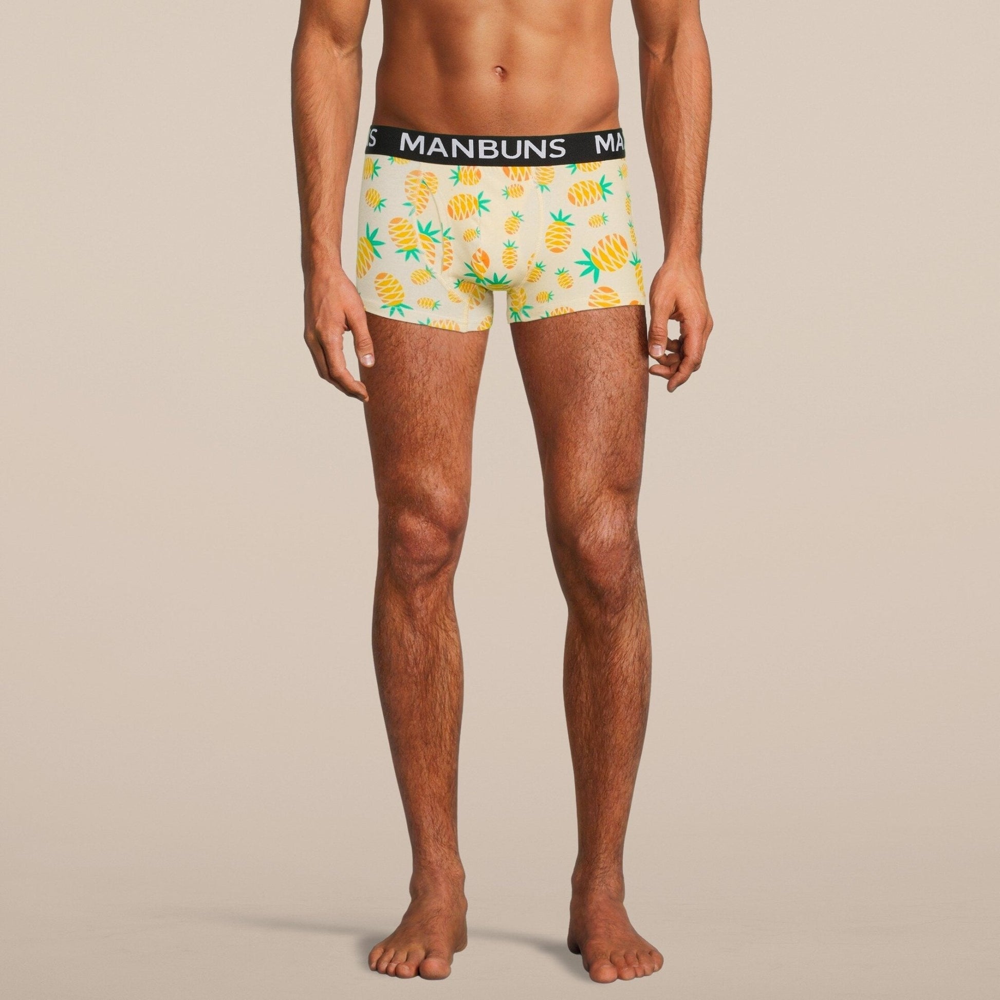 Men's Pineapple Boxer Trunk Underwear-4