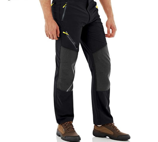 Summer Lightweight Quick Dry Trousers Men Rip-stop Multi-Pockets Tactical Military Trousers Elastic Straight Hike Pants-0