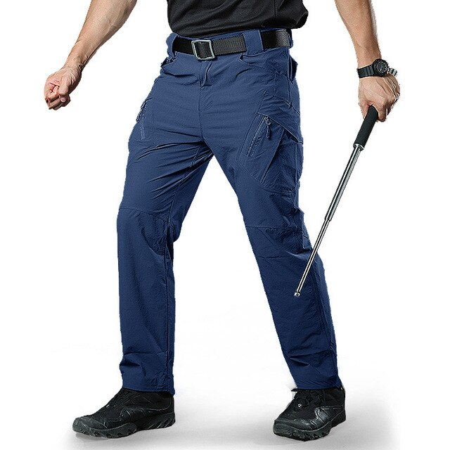Tactical Pants Men Summer Quick Dry Multi-pockets Military Pants Lightweight Stretch Cargo Work Hike Pants Trousers 40-8