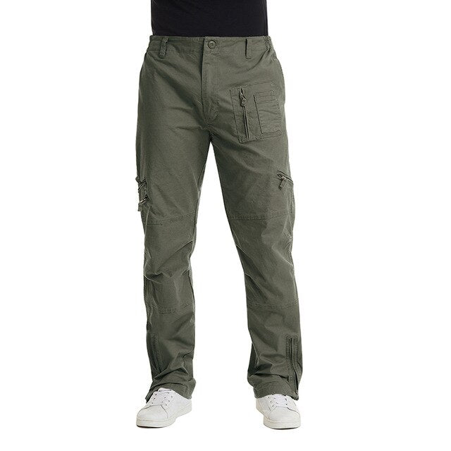 Military Mens Cargo Pants SWAT Combat Tactical Army Pants Multi Pockets Work Airsoft Shooting Training Hunting Trousers-7