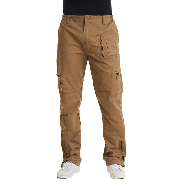 Military Mens Cargo Pants SWAT Combat Tactical Army Pants Multi Pockets Work Airsoft Shooting Training Hunting Trousers-3