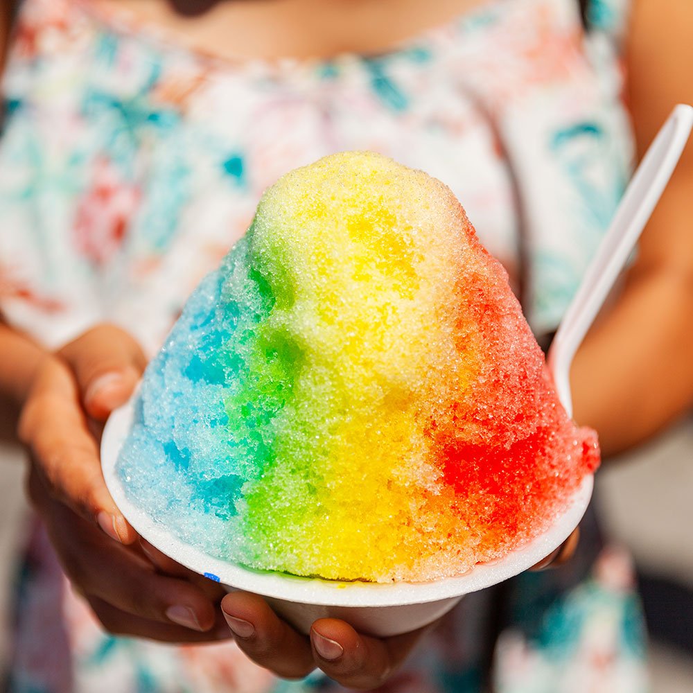 Rainbow Shave Ice Lip Balm