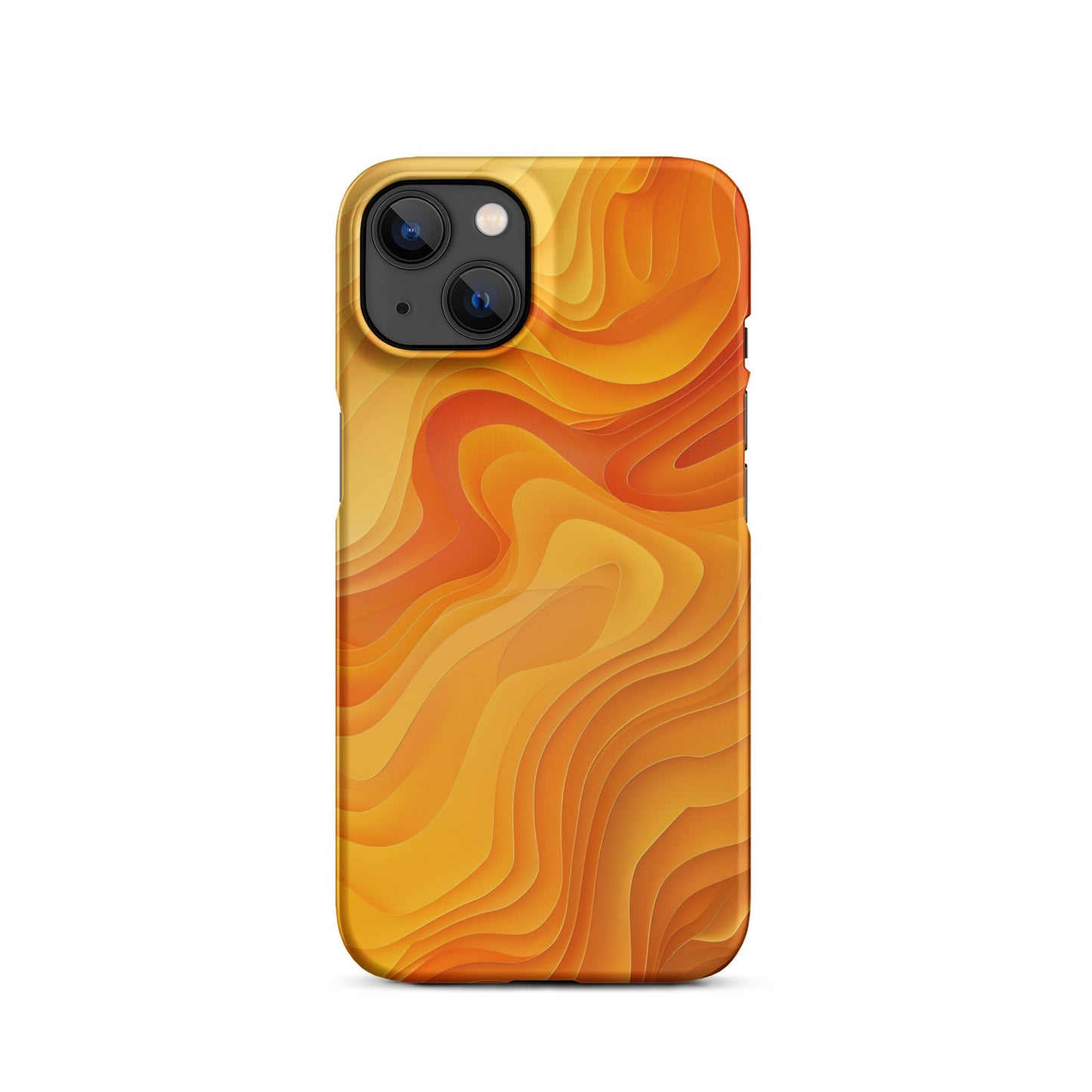 Abstract Yellow Phone Phone  case for iPhone-18